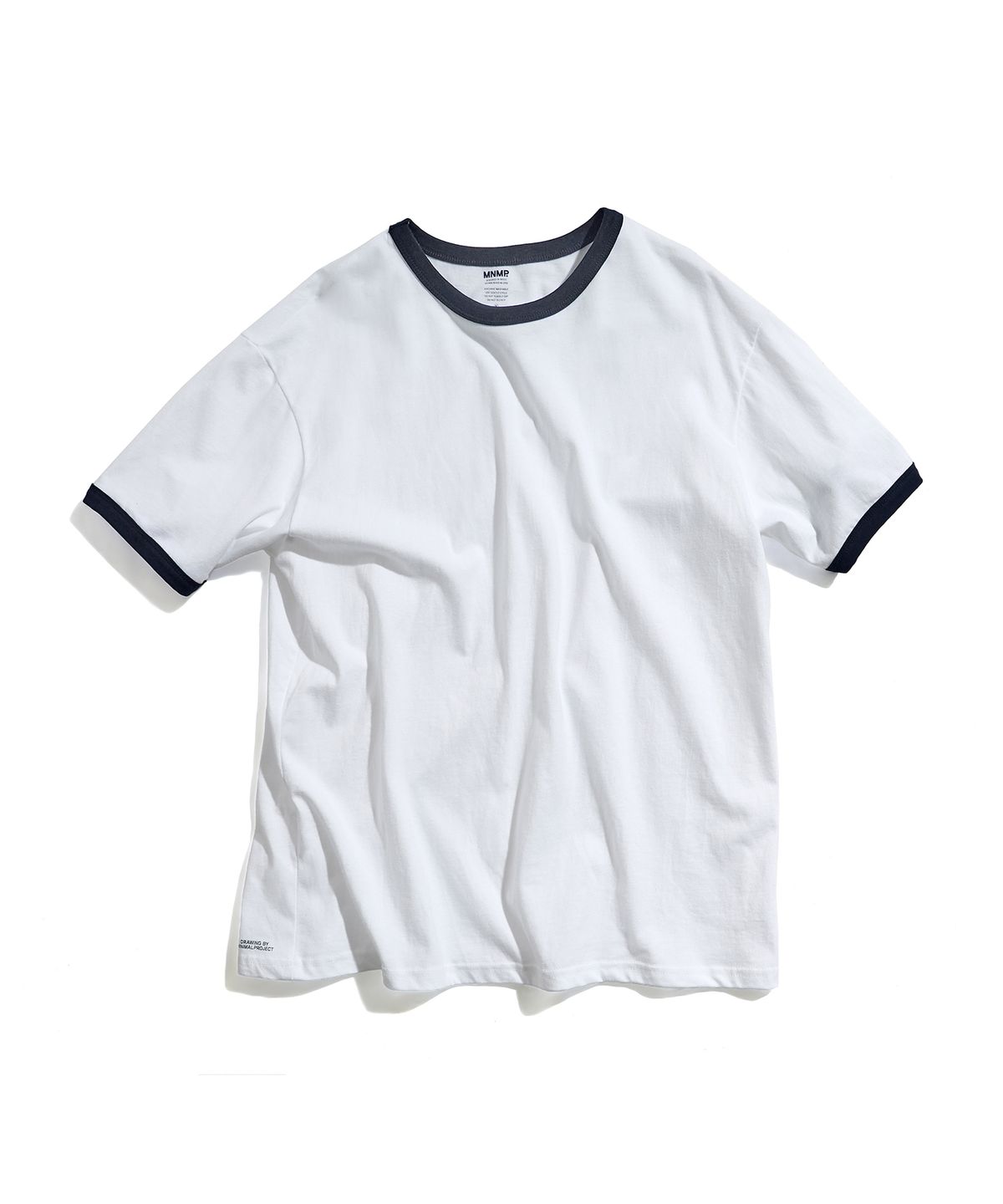 미니멀프로젝트(MINIMALPROJECT) 언더 로그 링거 반팔 티셔츠 MST189 [WHITE]