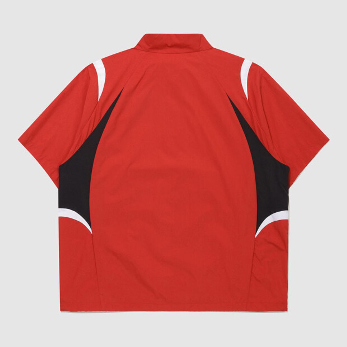 엄브로(UMBRO) HBL 풋볼 헤리티지 반팔 스탠넥 아노락 레드 UR224CWT51