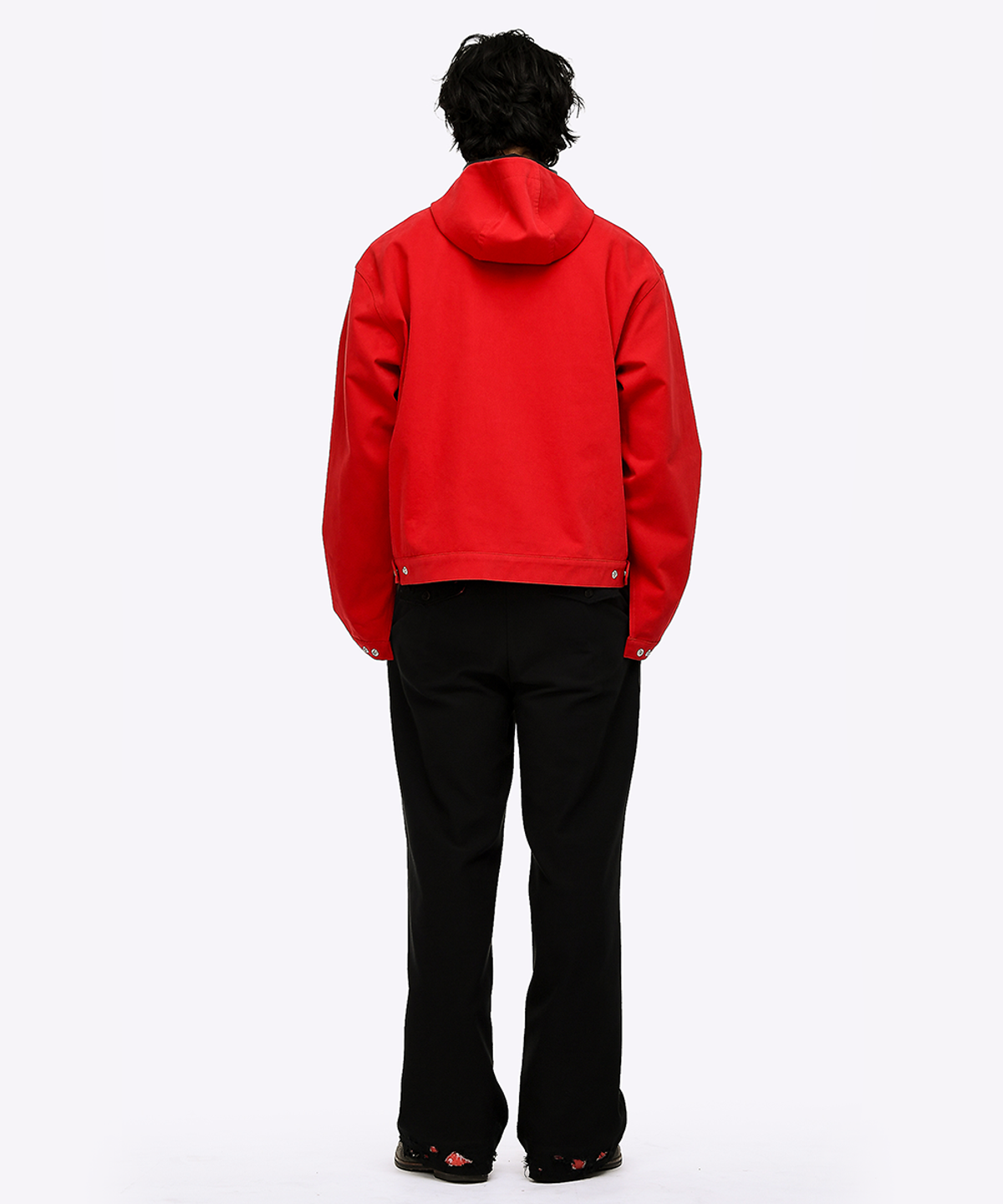 퀘스트앤게스트(QUEST&GUEST) French Army Jacket (Red)