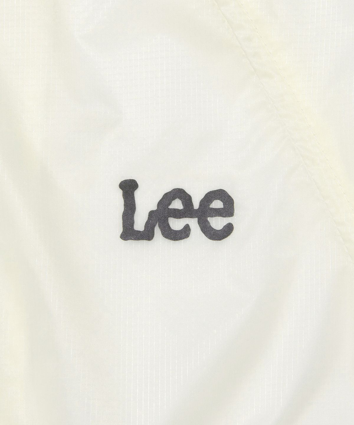 리(LEE) 패커블 경량 후드 윈드브레이커 아이보리