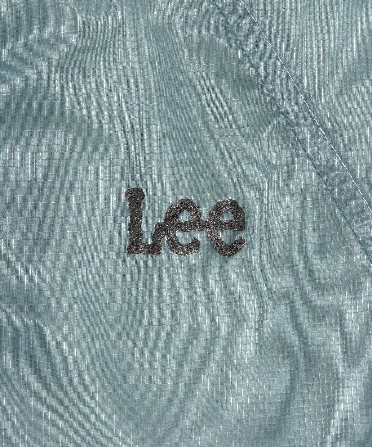 리(LEE) 패커블 경량 후드 윈드브레이커 블루