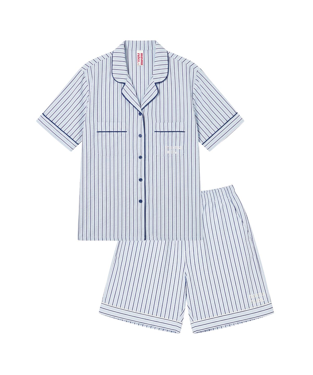 마스마룰즈 어패럴(MASMARULEZ APPAREL) [SET] Midnight Classic Pajama Set-Up_Sky Blue