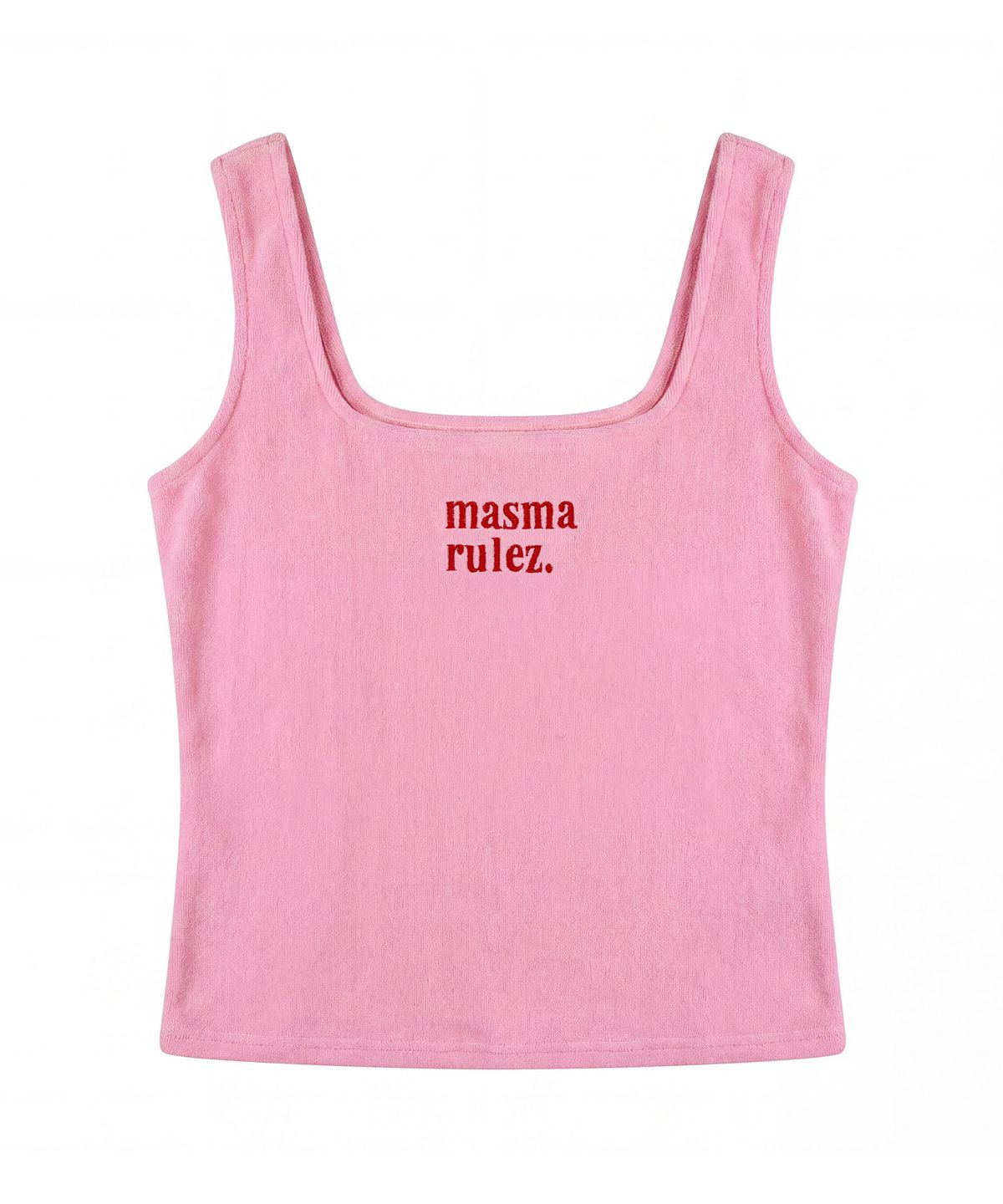 마스마룰즈 어패럴(MASMARULEZ APPAREL) MSMRZ Terry Sleeveless Set-up_Pink