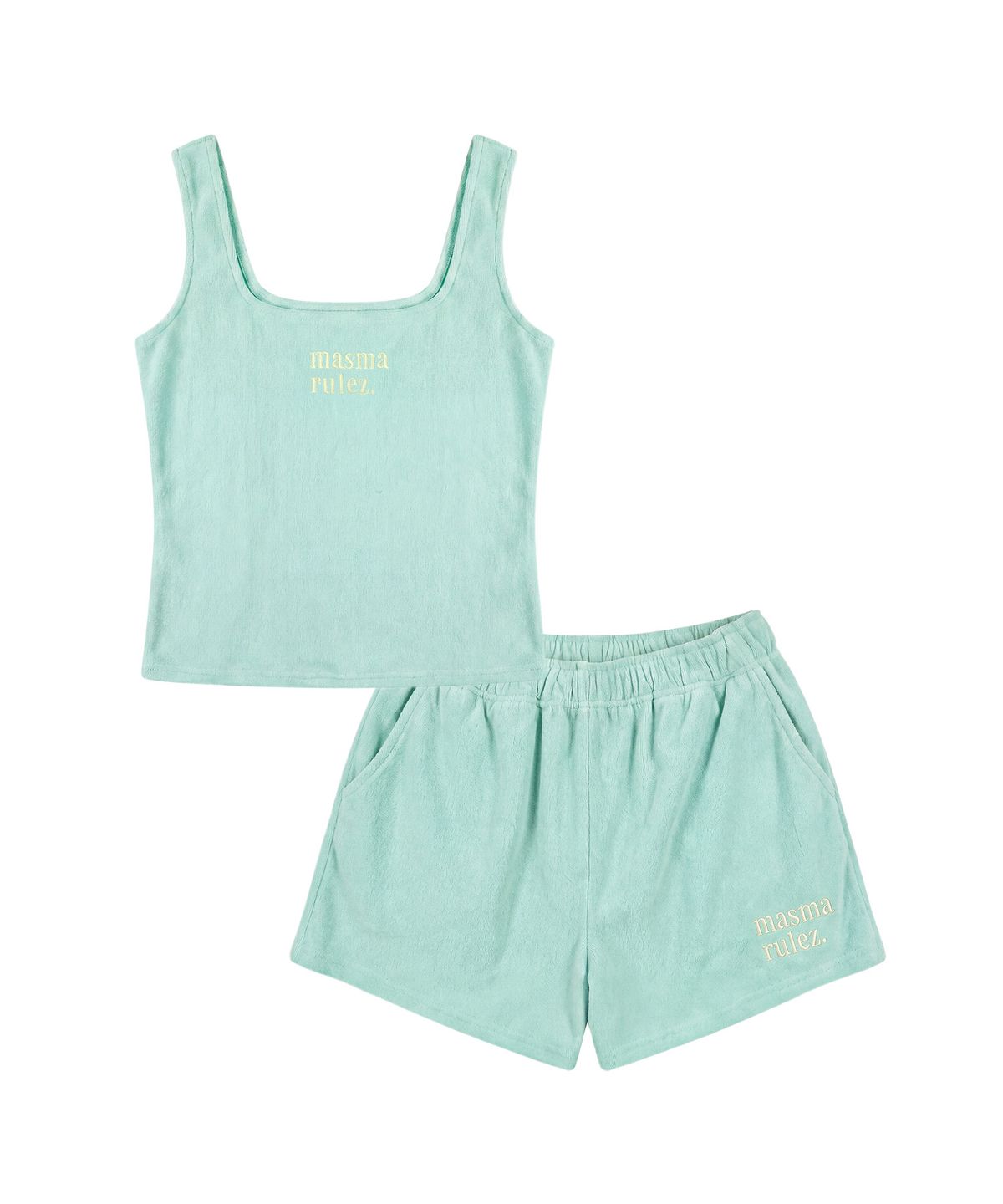 마스마룰즈 어패럴(MASMARULEZ APPAREL) MSMRZ Terry Sleeveless Set-up_Mint