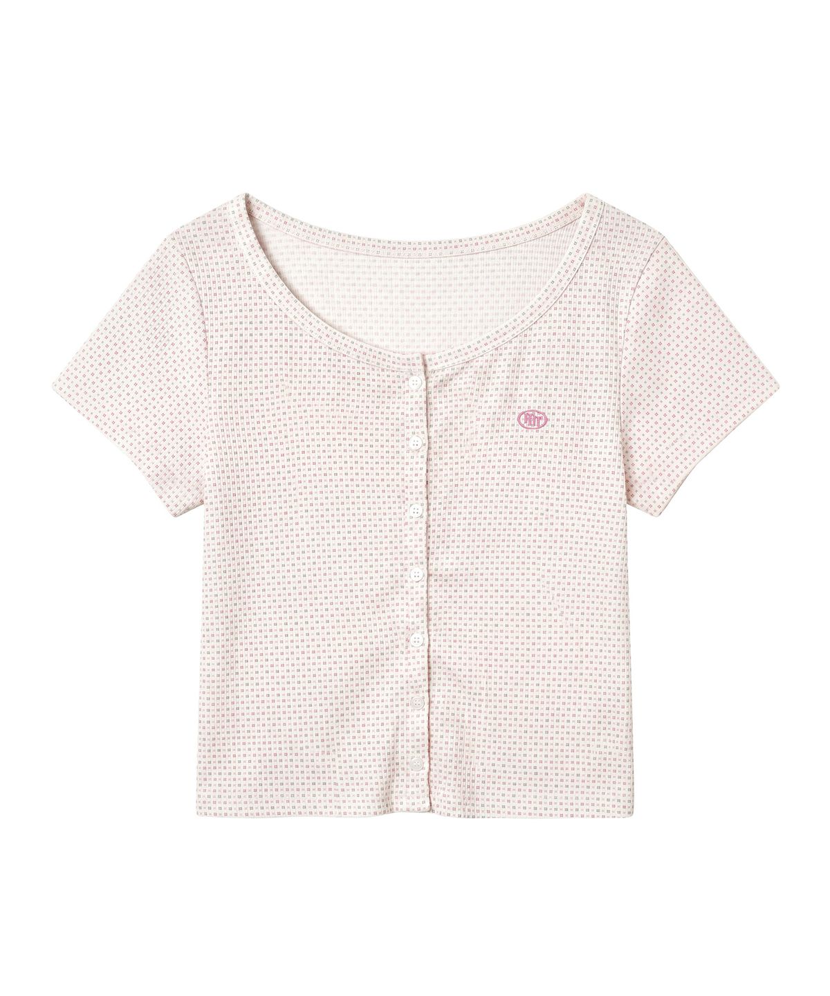 마스마룰즈 어패럴(MASMARULEZ APPAREL) [SET] Mini Flower Cotton Cardigan Set-Up_Ivory