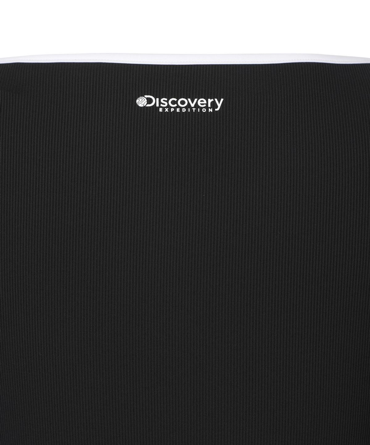 디스커버리 익스페디션(DISCOVERY EXPEDITION) 여성 조직감 크롭 래쉬가드 (BLACK)