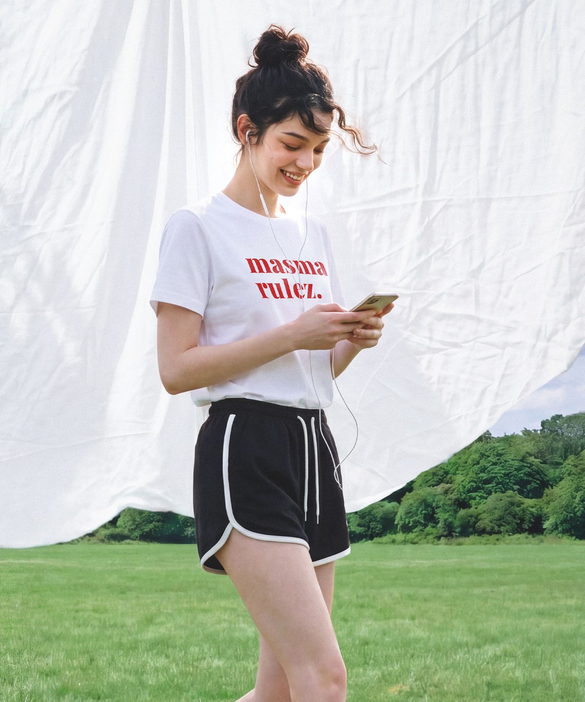 마스마룰즈 어패럴(MASMARULEZ APPAREL) MSMRZ Cool Cotton T-shirt_White_4 Colors