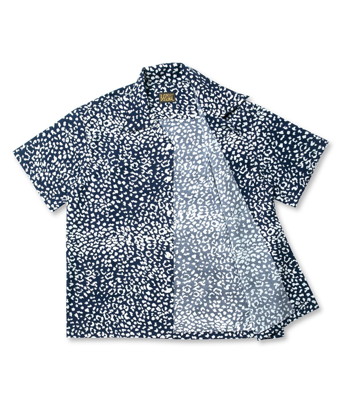 블랙피피(BLACKPP) BLACK PP Wild Leopard Open Collar Shirt