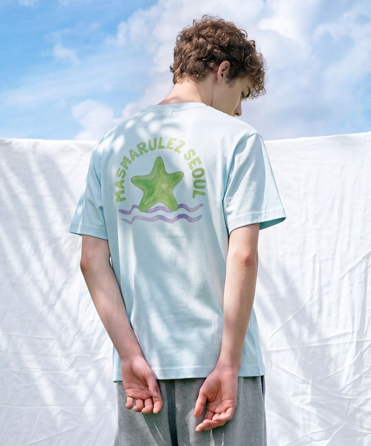 마스마룰즈 어패럴(MASMARULEZ APPAREL) Starfish Cool Cotton T-Shirt_4 Colors