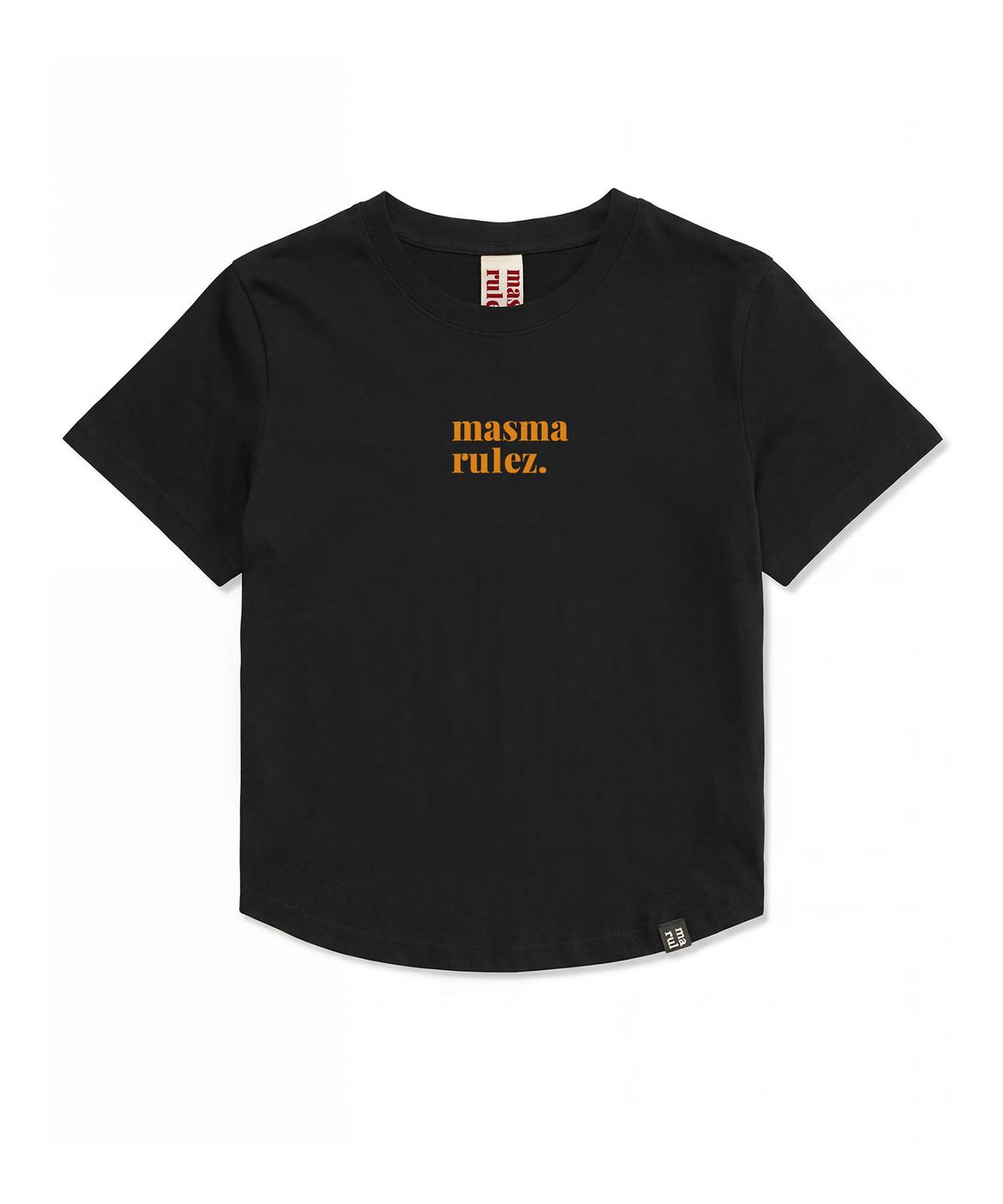 마스마룰즈 어패럴(MASMARULEZ APPAREL) MSMRZ Crop T-shirt_Black_6 Colors