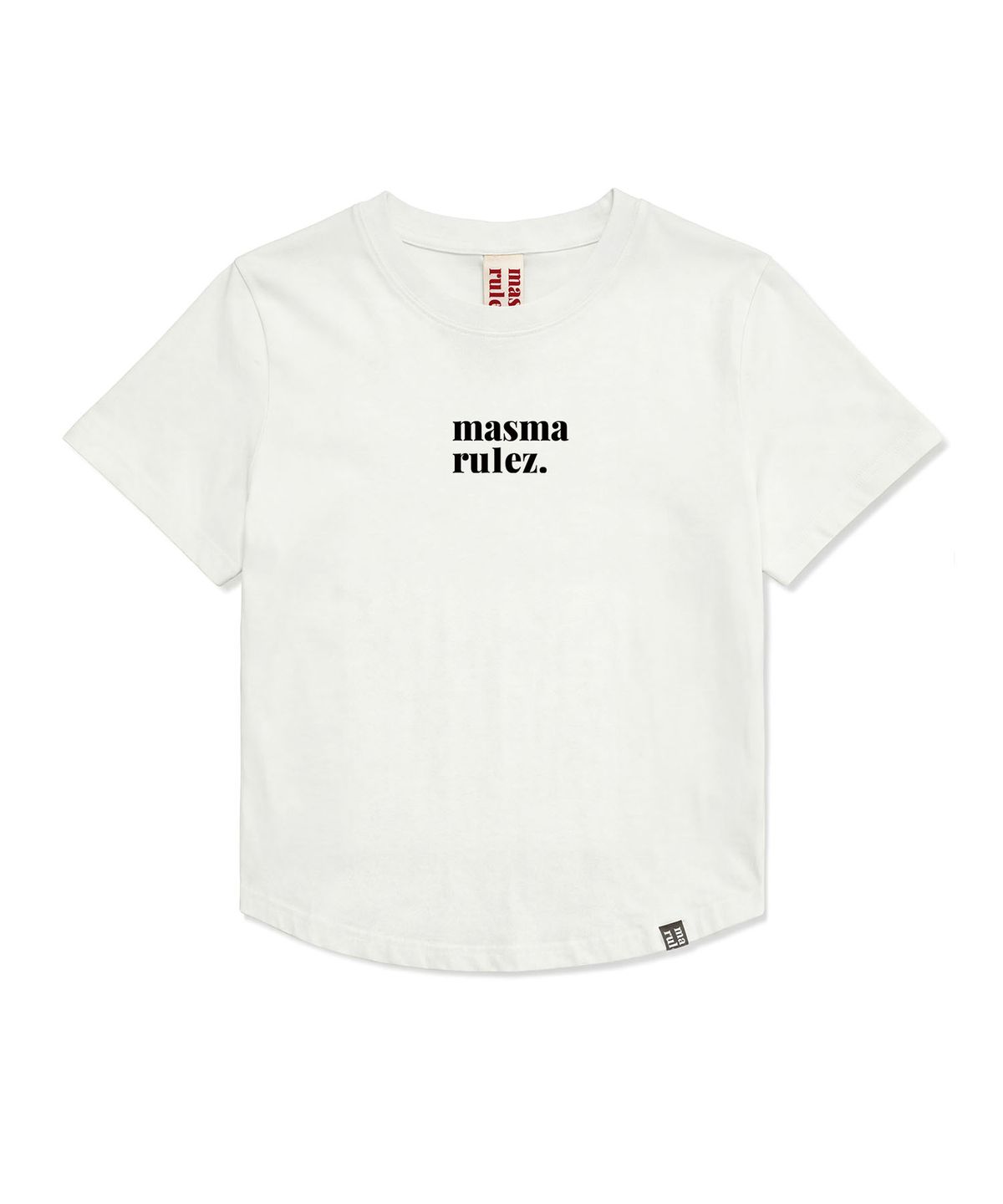 마스마룰즈 어패럴(MASMARULEZ APPAREL) [2PACK] MSMRZ Crop T-shirt_12 Colors