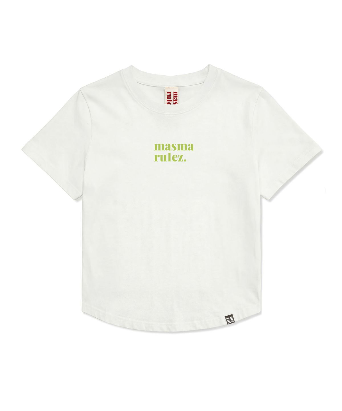 마스마룰즈 어패럴(MASMARULEZ APPAREL) [2PACK] MSMRZ Crop T-shirt_12 Colors