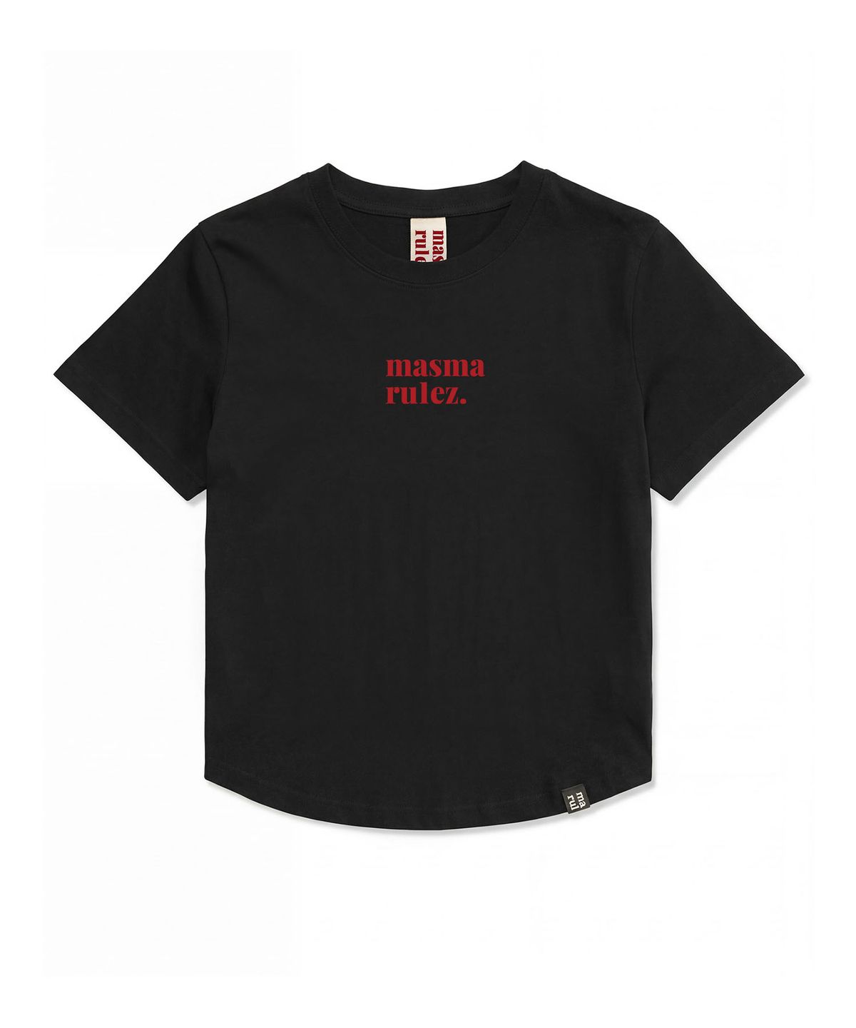 마스마룰즈 어패럴(MASMARULEZ APPAREL) [2PACK] MSMRZ Crop T-shirt_12 Colors