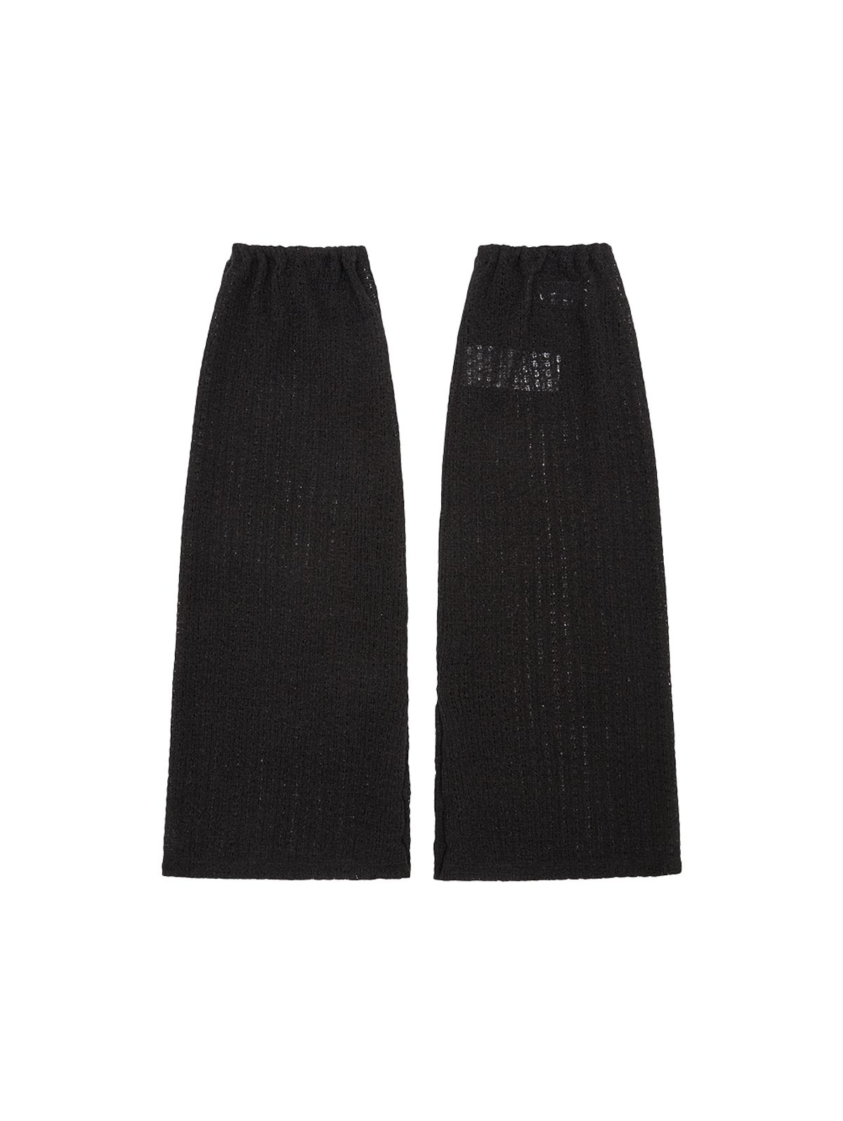 뚜오미오(TUOMIO) CROCHET LEG WARMER [BLACK]