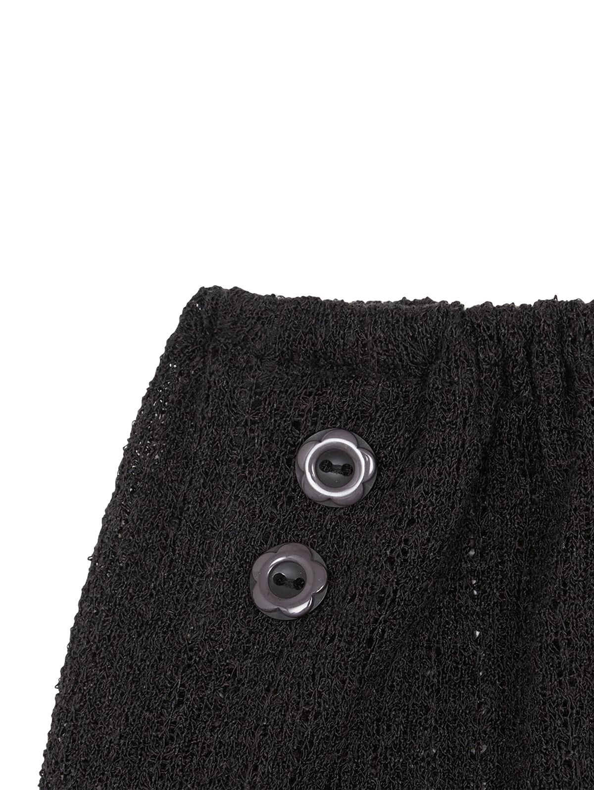 뚜오미오(TUOMIO) CROCHET LEG WARMER [BLACK]