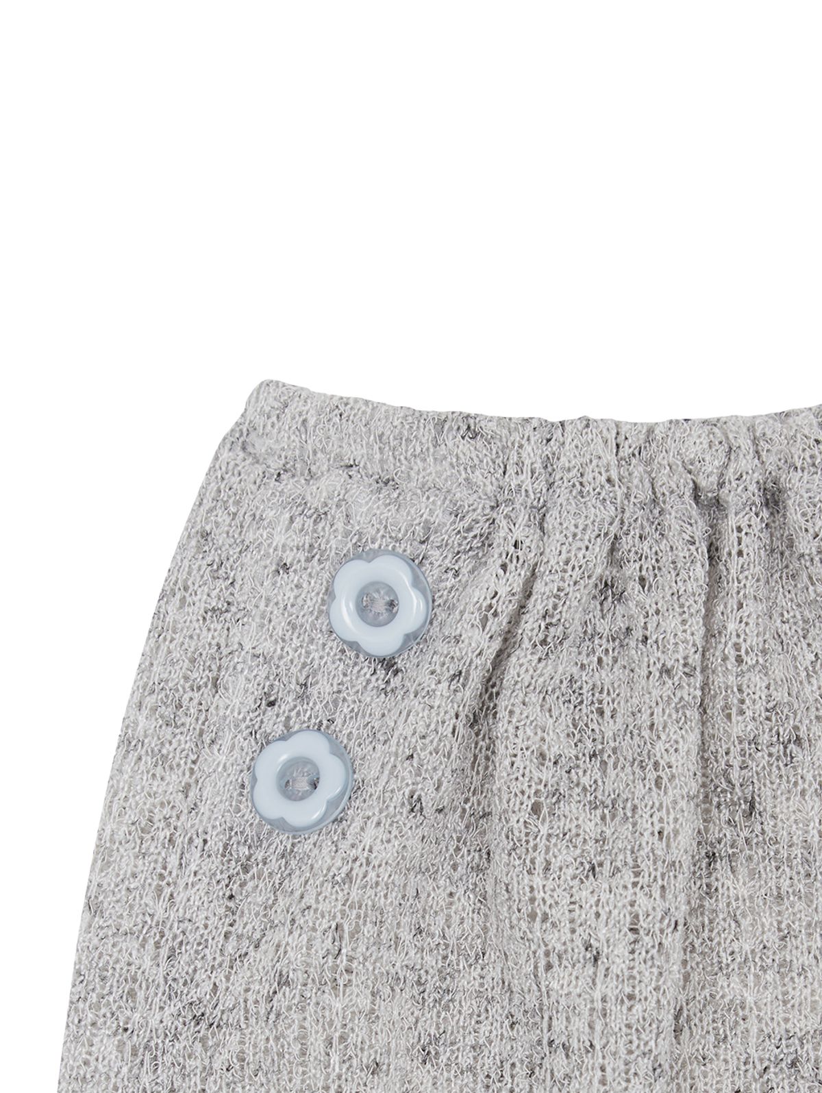 뚜오미오(TUOMIO) CROCHET LEG WARMER [LIGHT GREY]