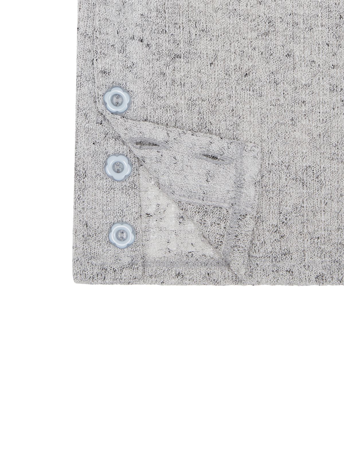 뚜오미오(TUOMIO) CROCHET LEG WARMER [LIGHT GREY]