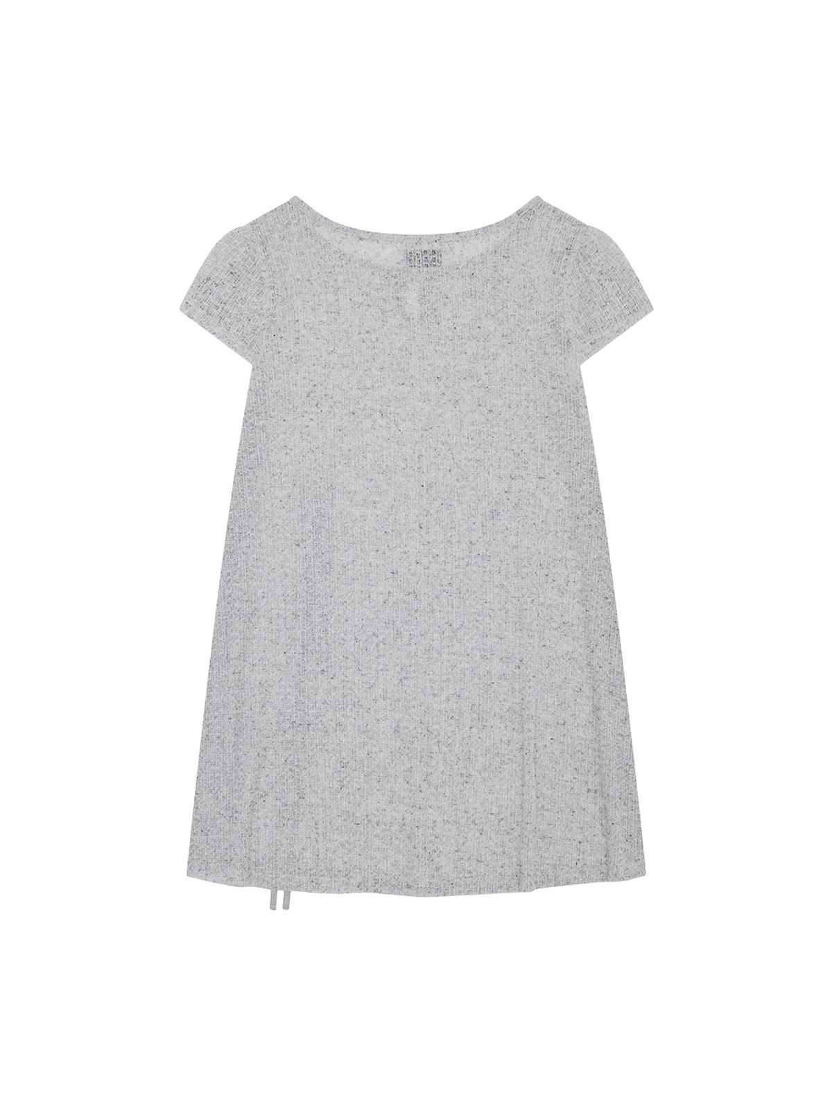 뚜오미오(TUOMIO) CROCHET MINI DRESS [LIGHT GREY]