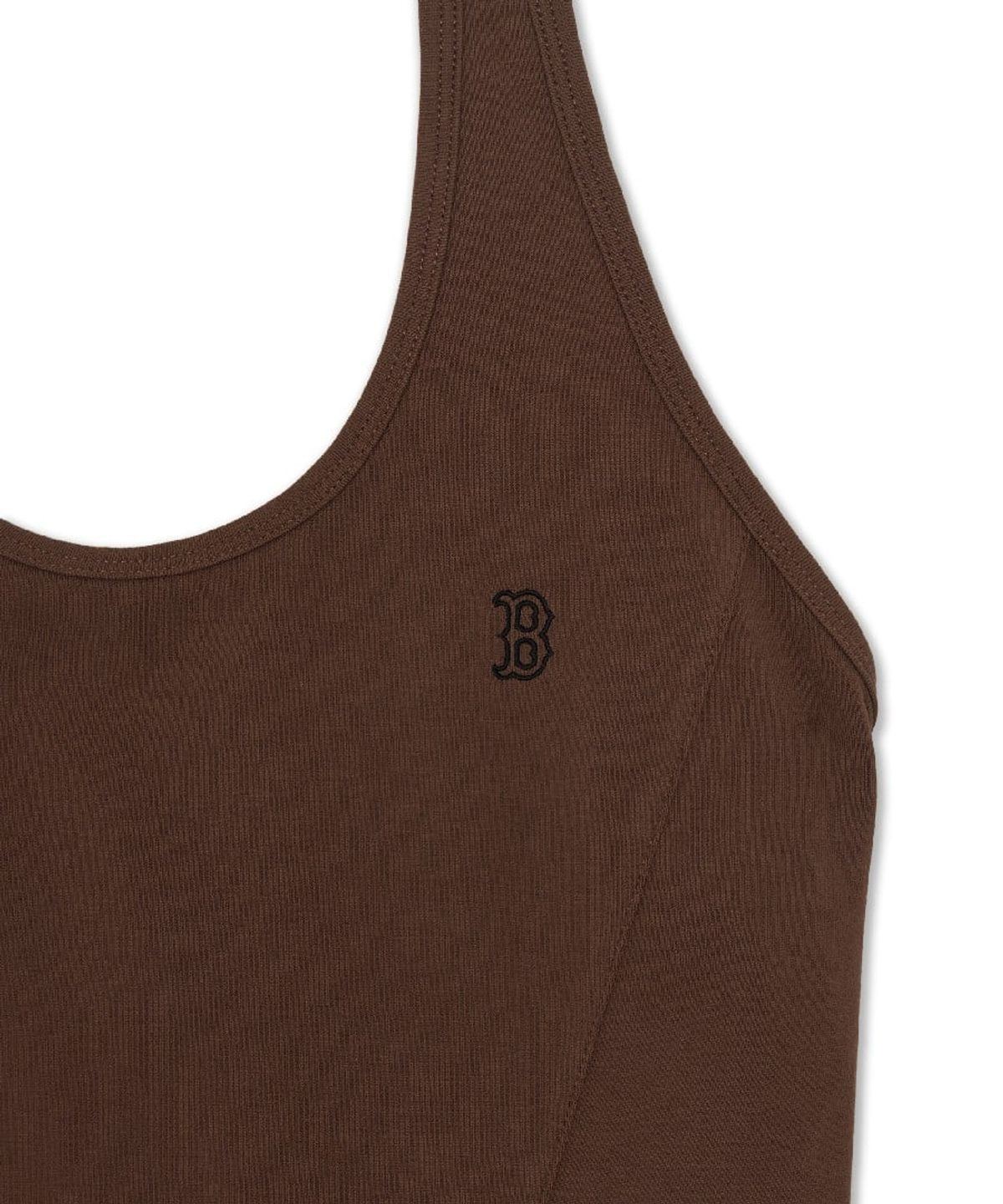 엠엘비(MLB) 여성 홀터넥 나시 티셔츠 BOS (Neon Brown)