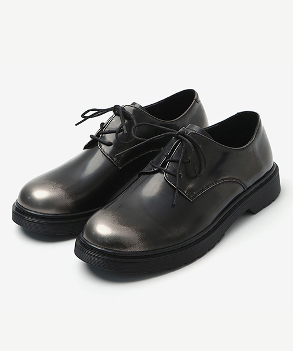 파스코로젠(PASCOROZEN) 26Paco JC1315 Header Basic Derby Shoes Iron Black 59.5
