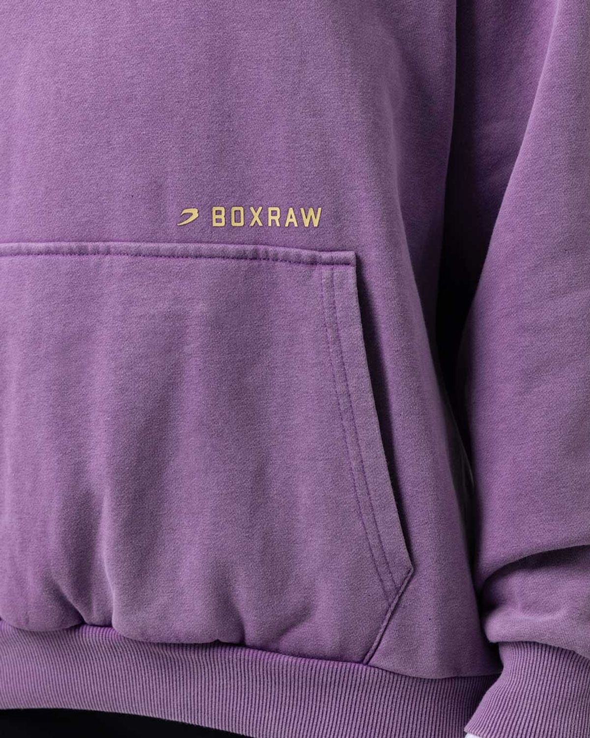 복스로(BOXRAW) 스파링 클럽 오버사이즈 후디 - 여성 W BXRW-SPCLH-W [워시드 퍼플]