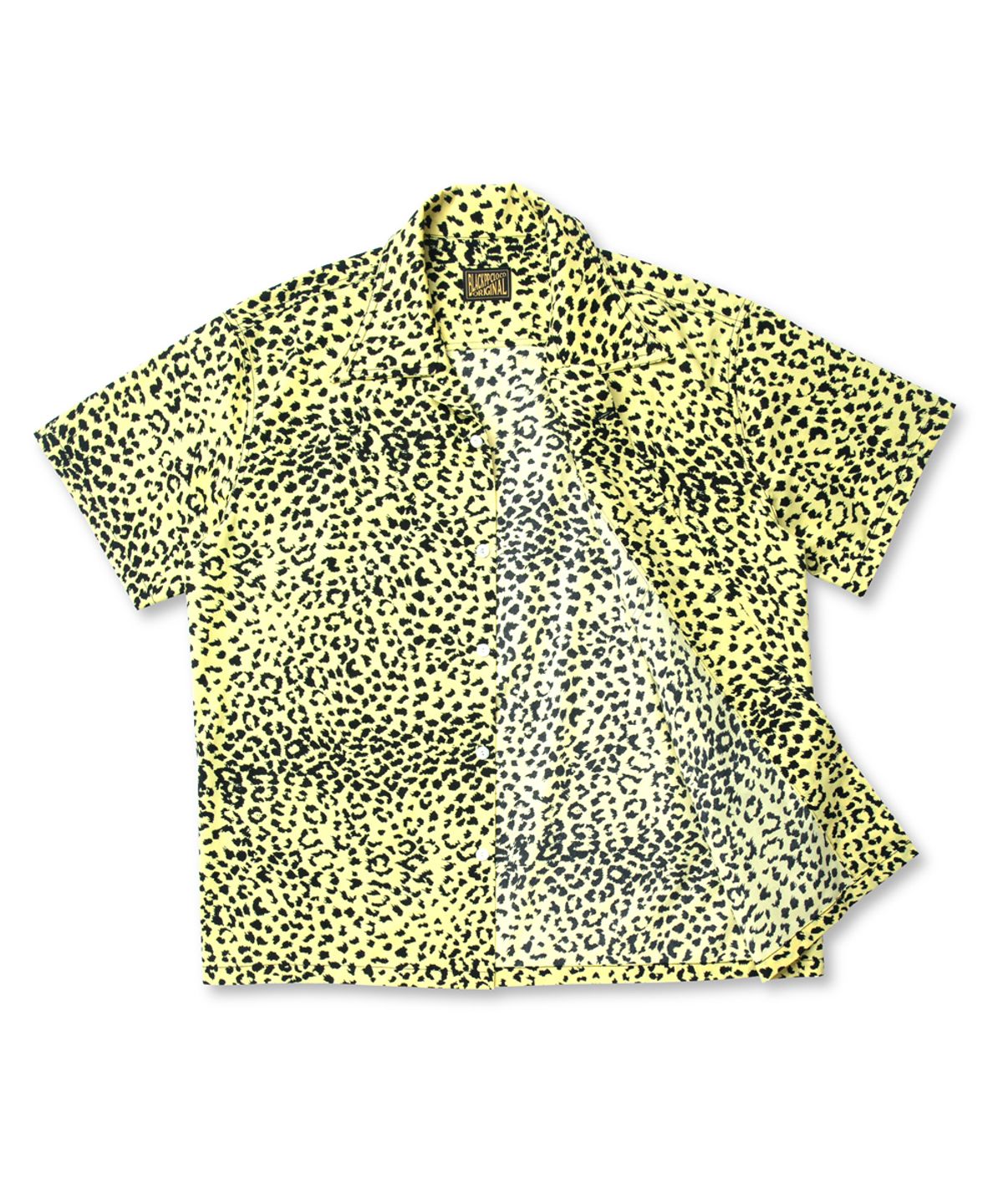 블랙피피(BLACKPP) BLACK PP Wild Leopard Open Collar Shirt