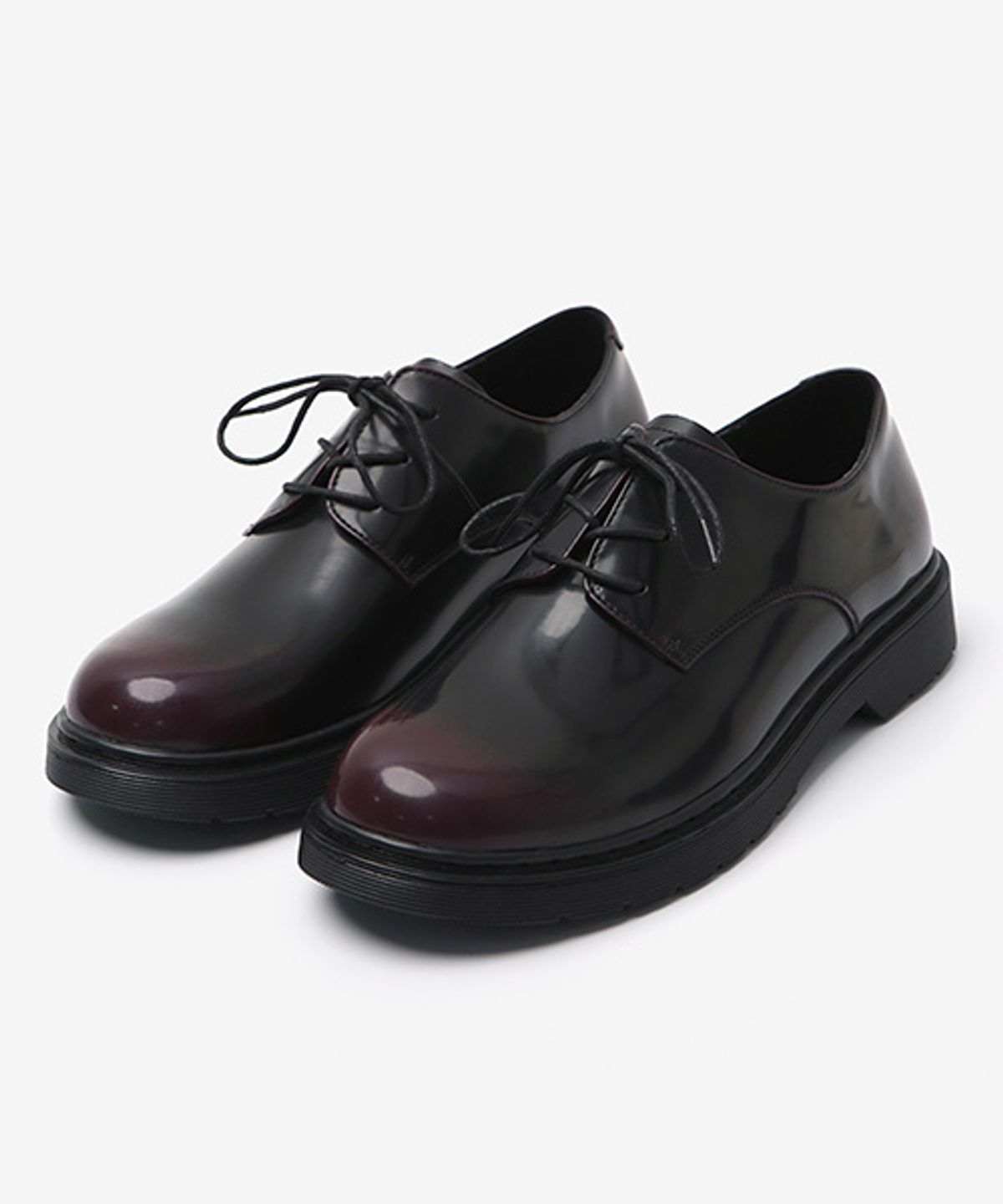 파스코로젠(PASCOROZEN) 26Paco JC1316 Header Basic Derby Shoes Cherry Black 59.5