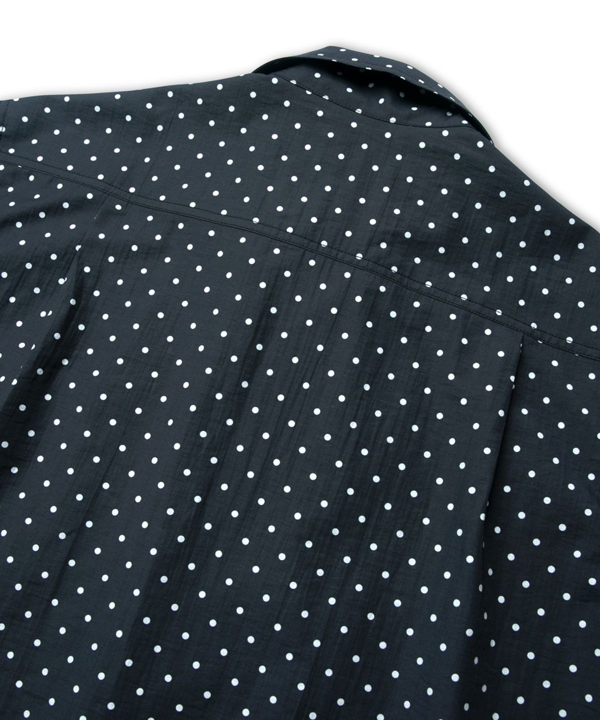 블랙피피(BLACKPP) BLACK PP Polka Dot Archive Open Collar Shirt