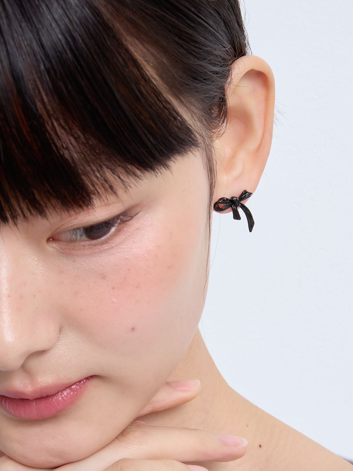 겟미블링(GETMEBLING) Knot Ribbon Earring