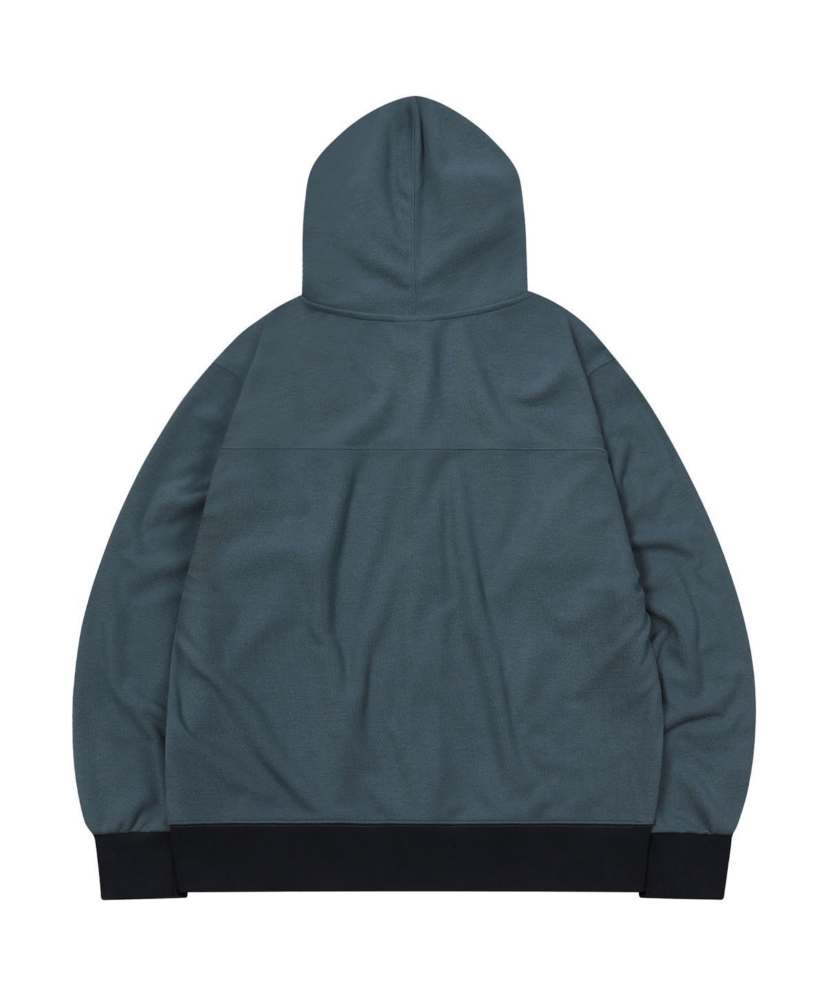 에스이에스티(S'EST) Curve Hoodie Zip Up Deep Blue