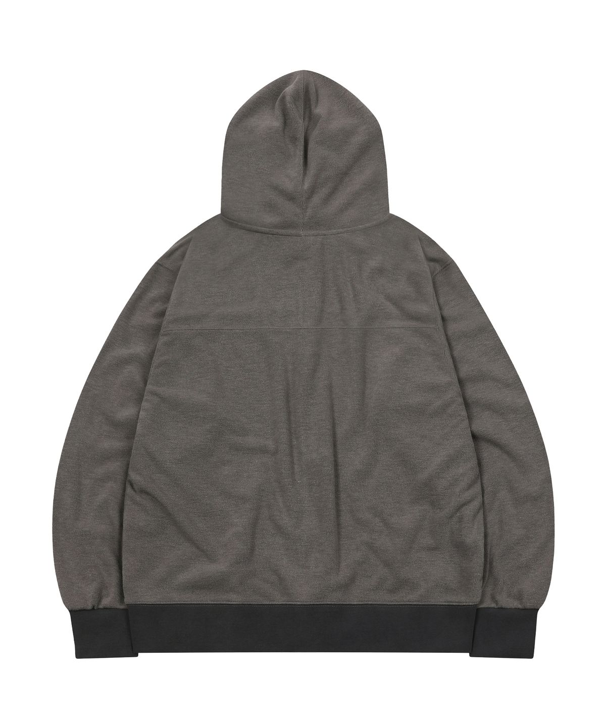 에스이에스티(S'EST) Curve Hoodie Zip Up Deep Gray