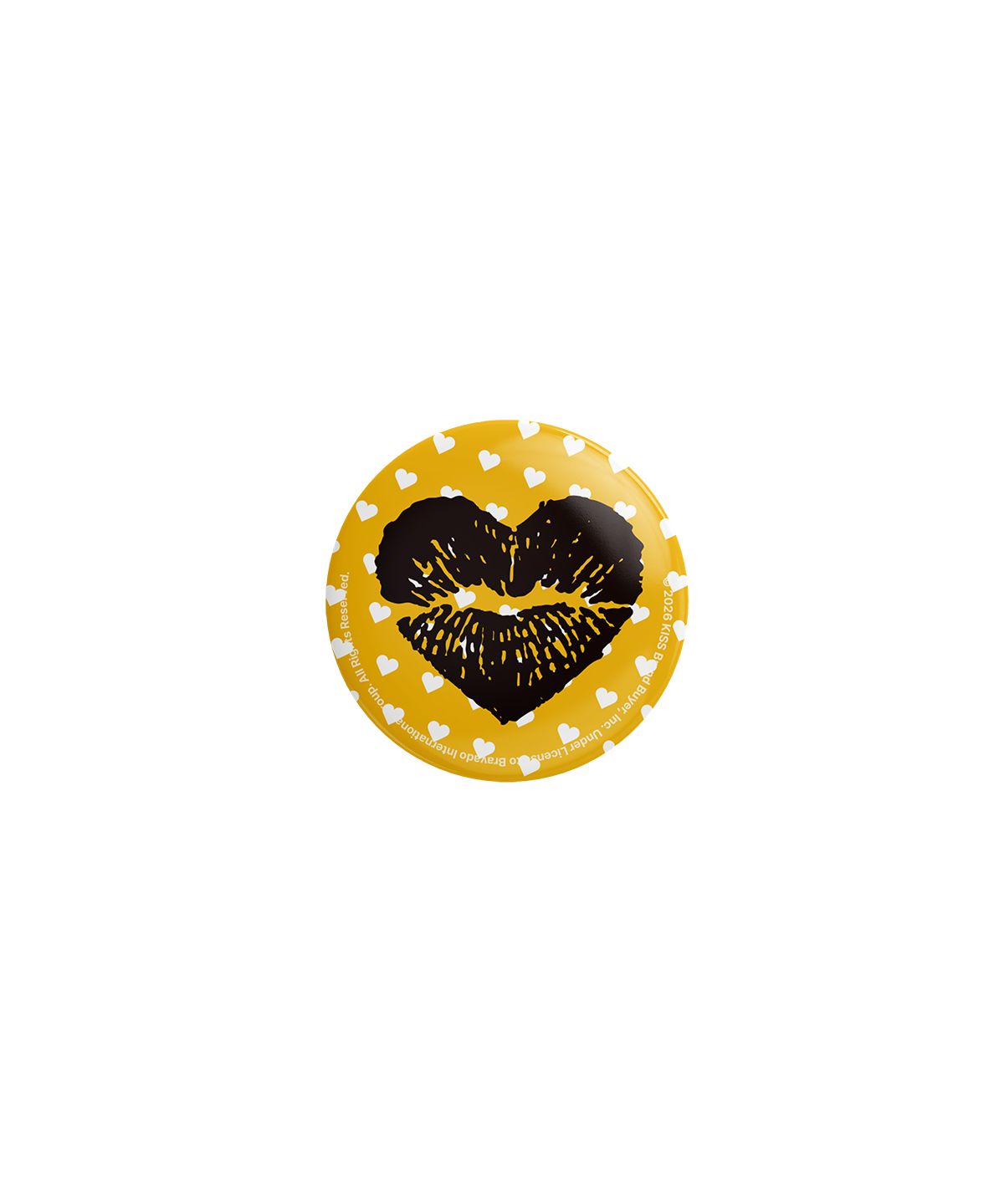 메인부스(MAINBOOTH) [KISS] 핀 뱃지