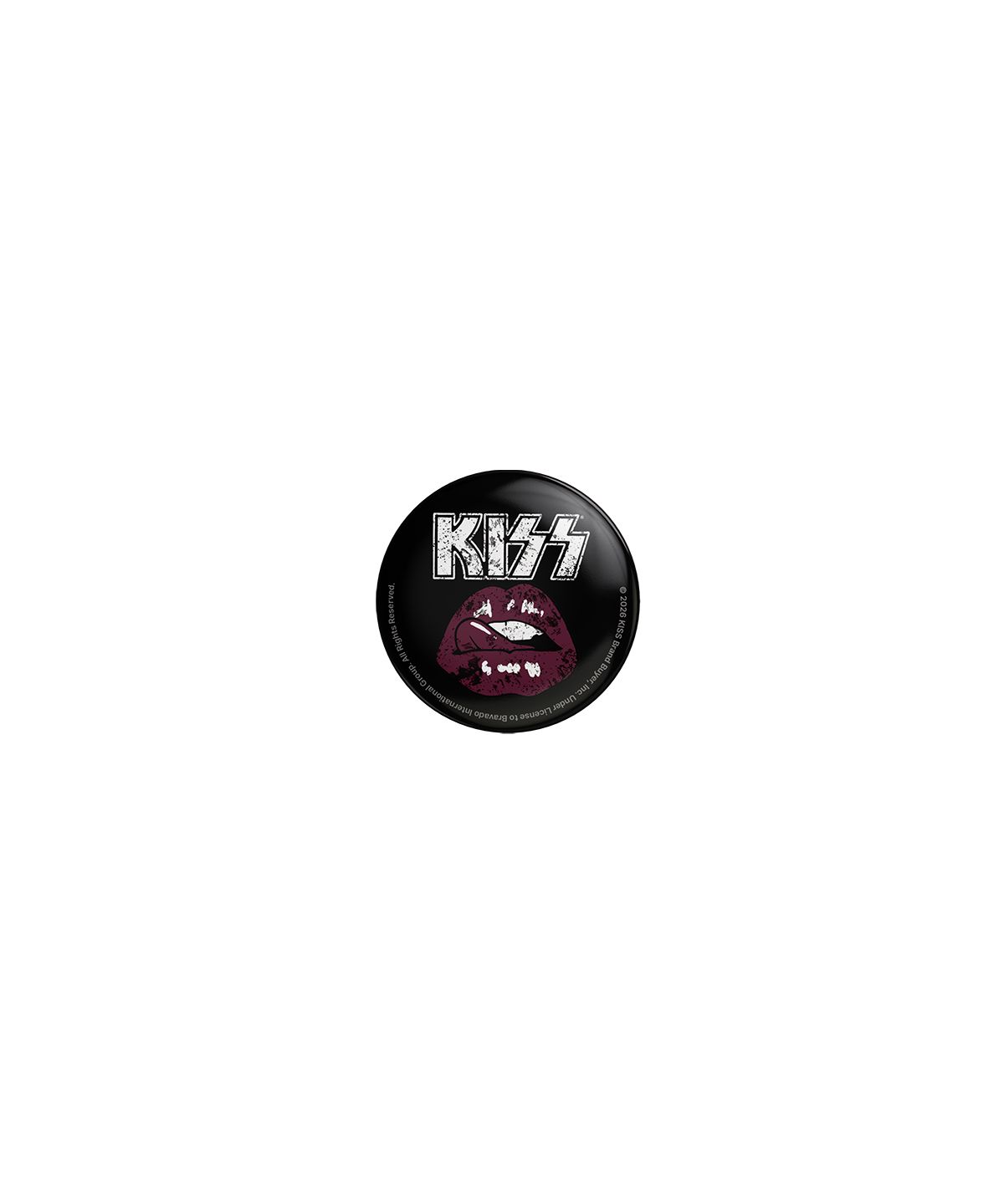 메인부스(MAINBOOTH) [KISS] 핀 뱃지