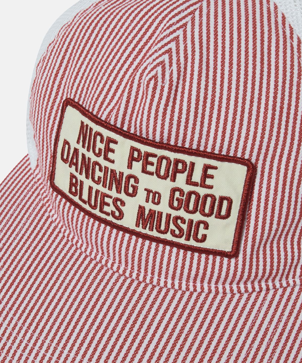 에스피오나지(ESPIONAGE) Blues Music 5Panel Mesh Cap Hickory Red