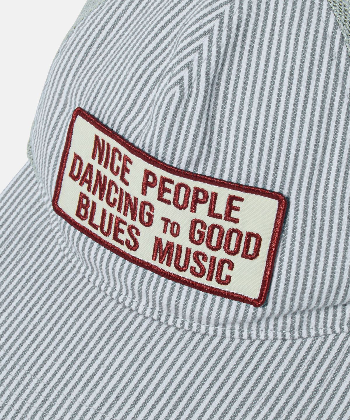 에스피오나지(ESPIONAGE) Blues Music 5Panel Mesh Cap Hickory Blue