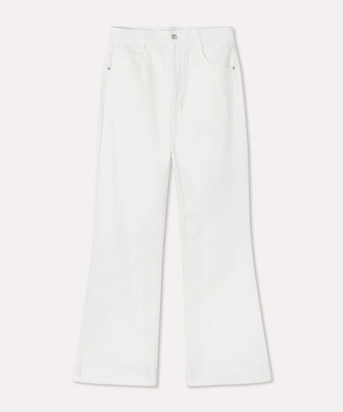 미쏘(MIXXO) Linen Wide Bootcut Denim