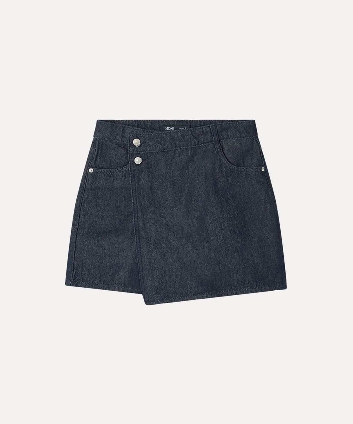 미쏘(MIXXO) 데님 스커트 팬츠_MIWTHG509J