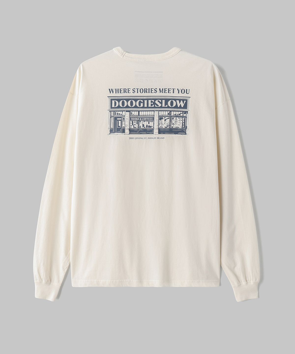 두기스 서플라이 컴퍼니(DOOGIES SUPPLY CO) Classic Long Sleeve DS Smart Sloth Tee