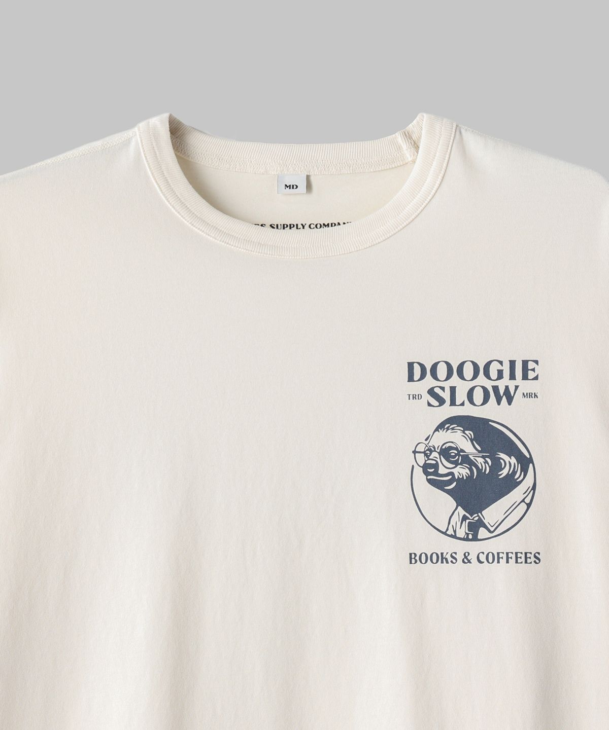두기스 서플라이 컴퍼니(DOOGIES SUPPLY CO) Classic Long Sleeve DS Smart Sloth Tee