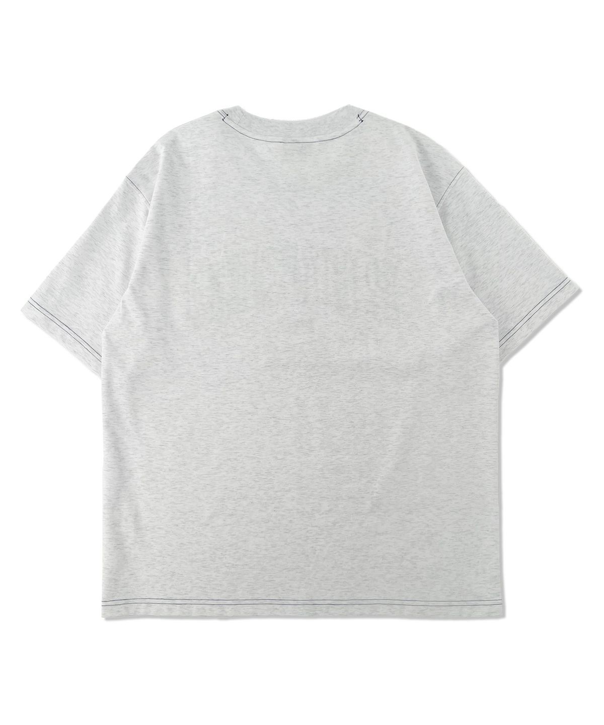 펜듈럼(PENDULUM) 아치 로고 자수 프린트 반팔 LQ7TU431_LIGHT GREY