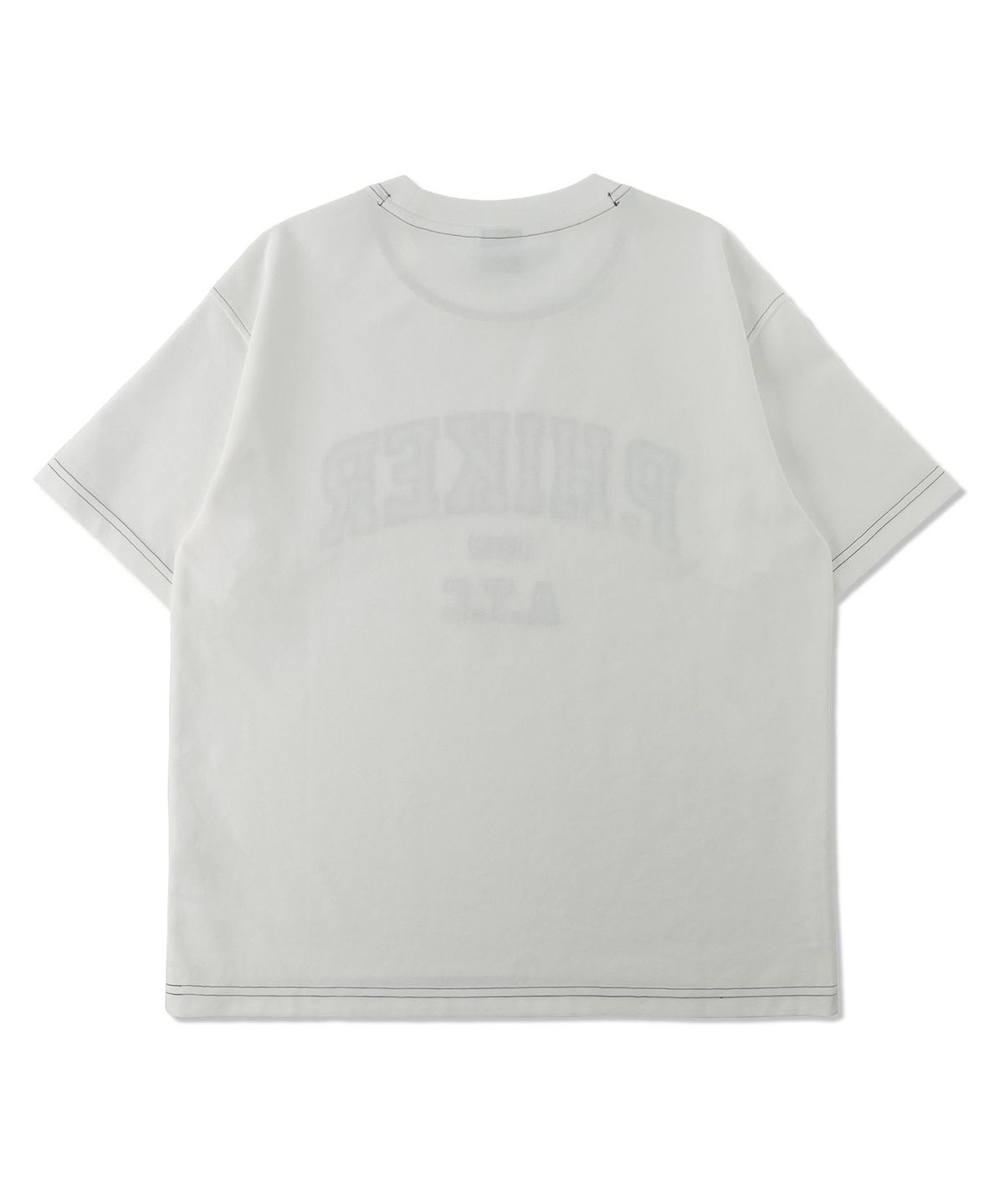 펜듈럼(PENDULUM) 아치 로고 자수 프린트 반팔 LQ7TU431_OFF WHITE