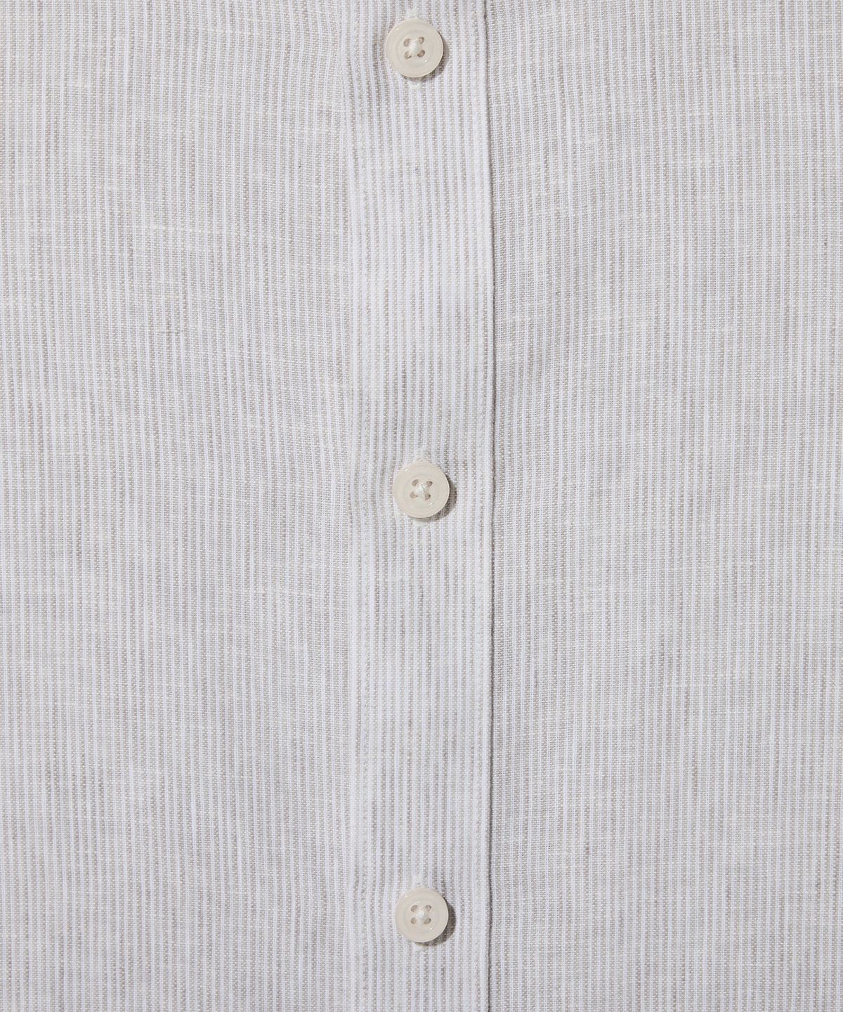에스티코(STCO) 린넨 혼방 스트라이프 셔츠_라이트 그레이 (클래식핏)_SDSXA58CT0