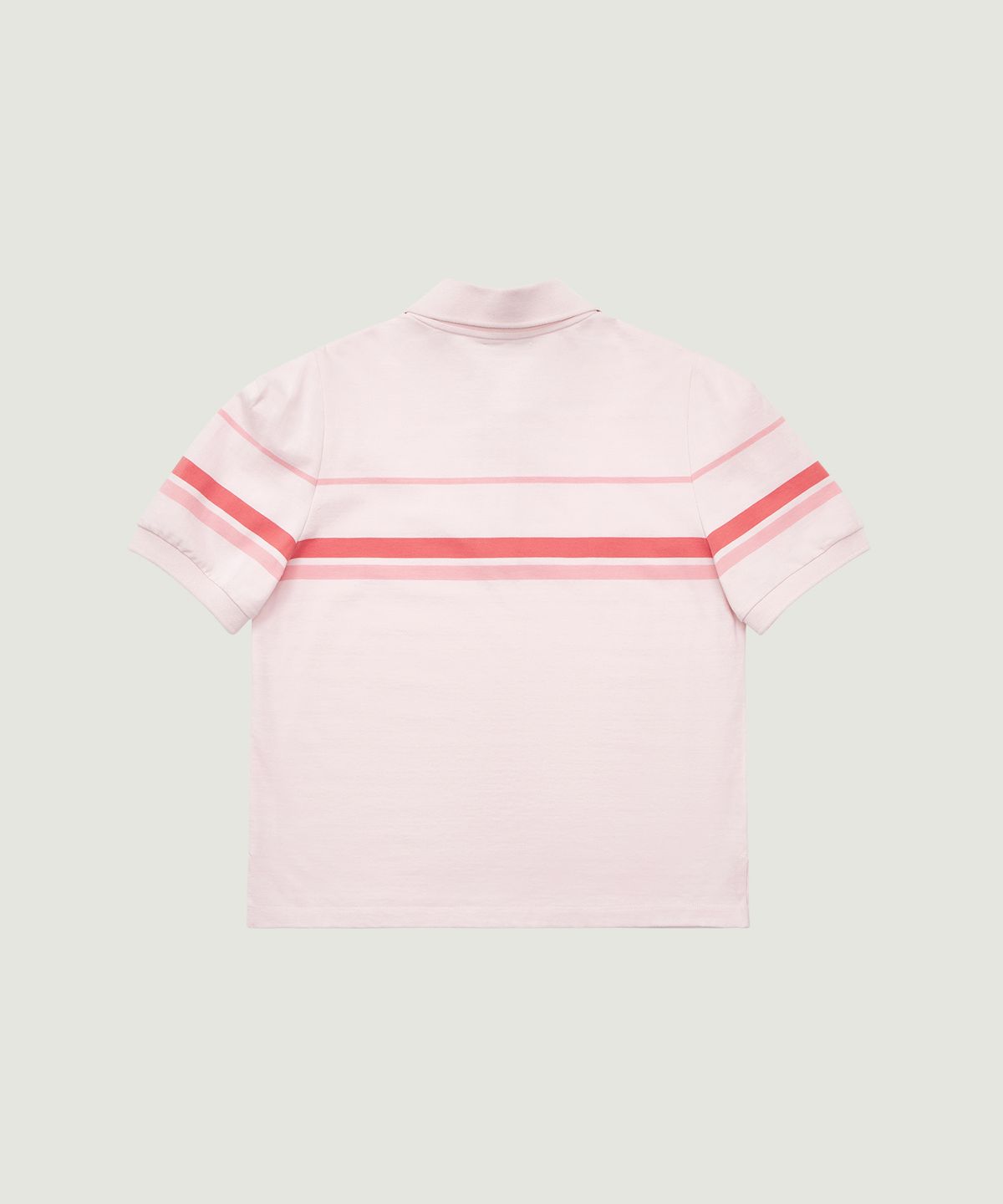 그로브(GROVE) 26SS LIAM HALF ZIP-UP COLLAR T-SHIRT (PINK)