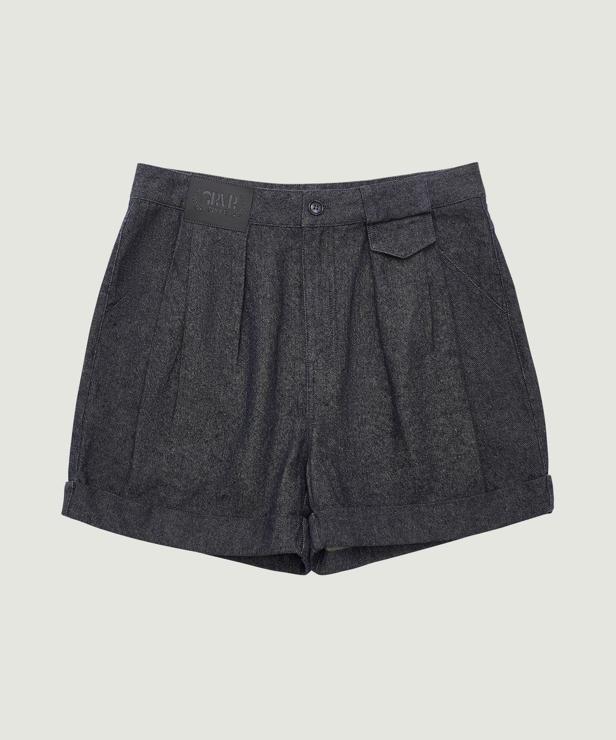 그로브(GROVE) LAUREN SHORTS (DARK BLUE)