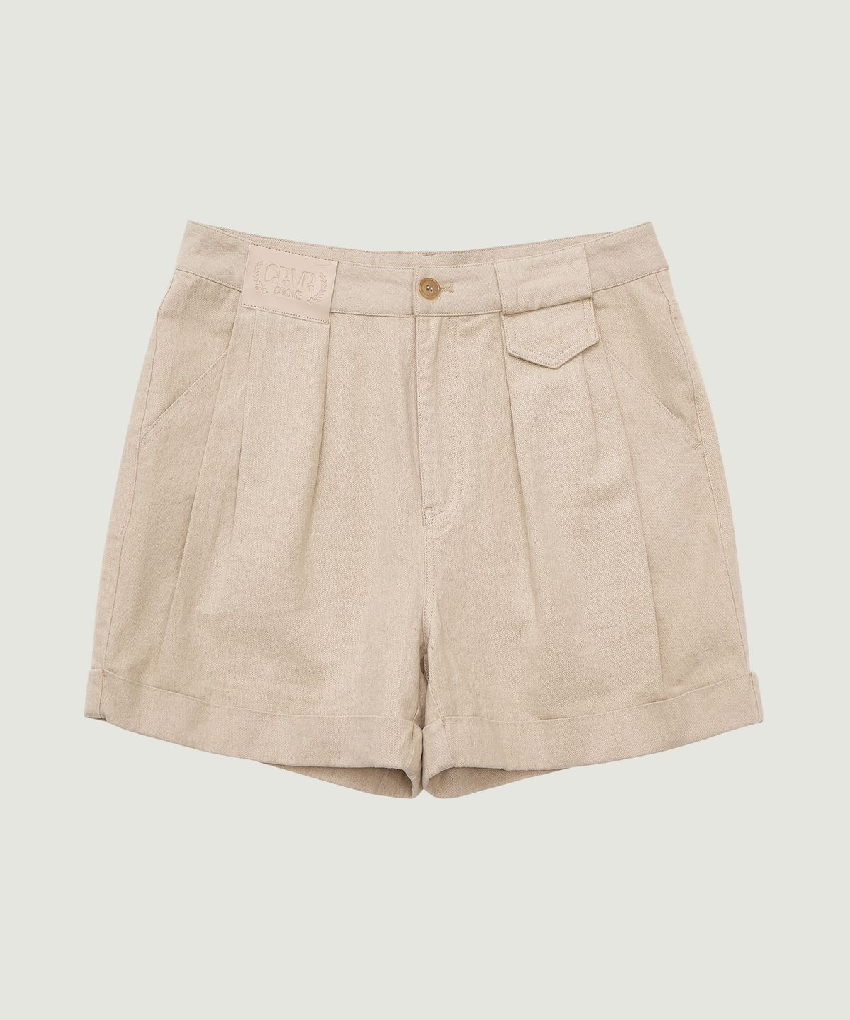 그로브(GROVE) LAUREN SHORTS (BEIGE)