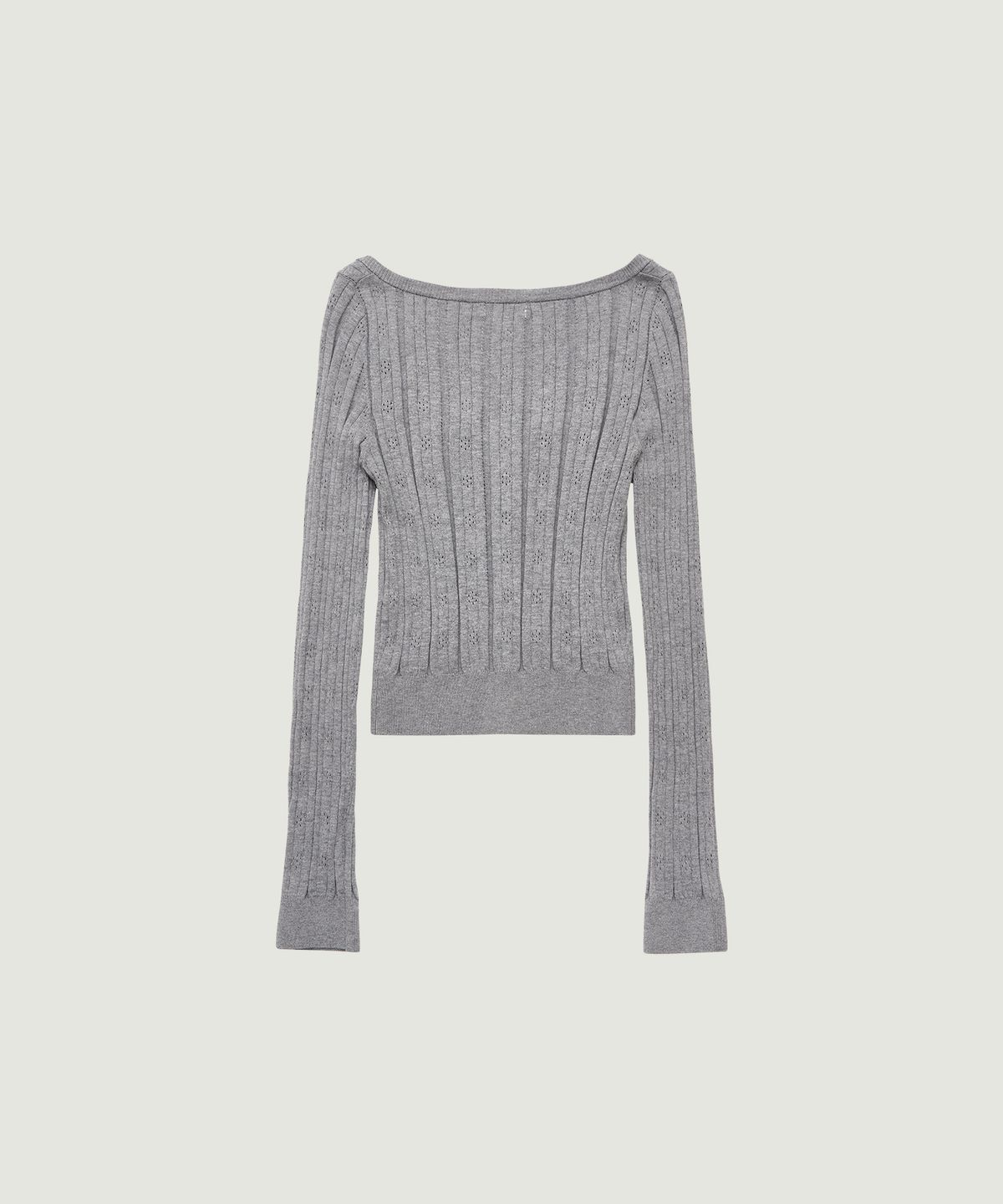 그로브(GROVE) NADINE CARDIGAN (GRAY)