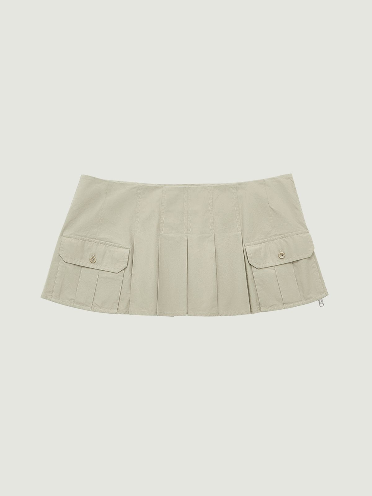그로브(GROVE) MANON LAYERED SKIRT (BEIGE)