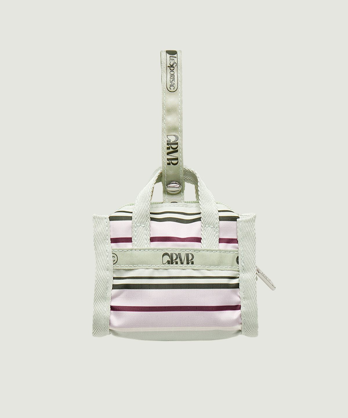 그로브(GROVE) [GROVE X LESPORTSAC] GRVR STRIPE CHARM (MINT)