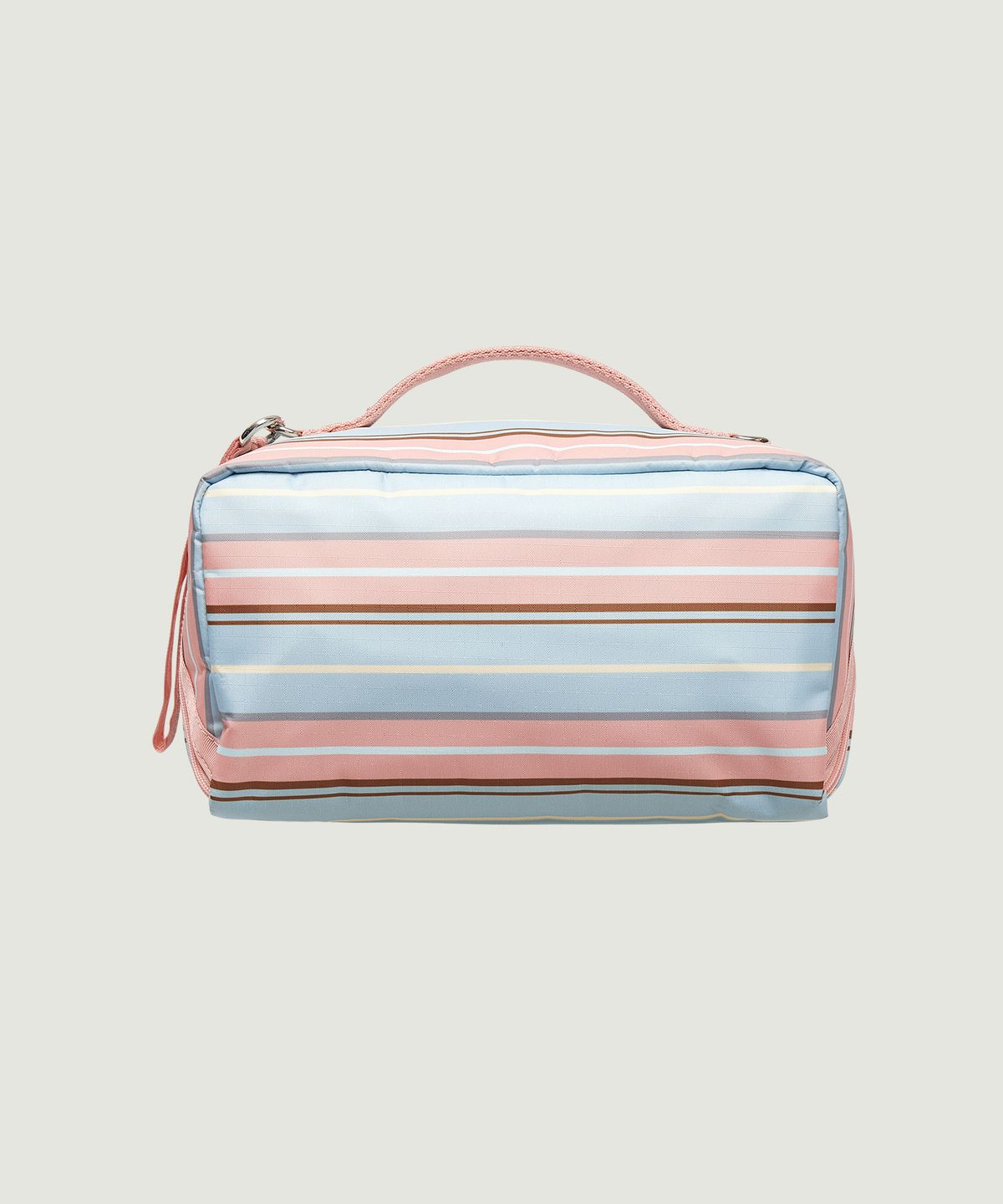 그로브(GROVE) [GROVE X LESPORTSAC] GRVR STRIPE POUCH (PINK)
