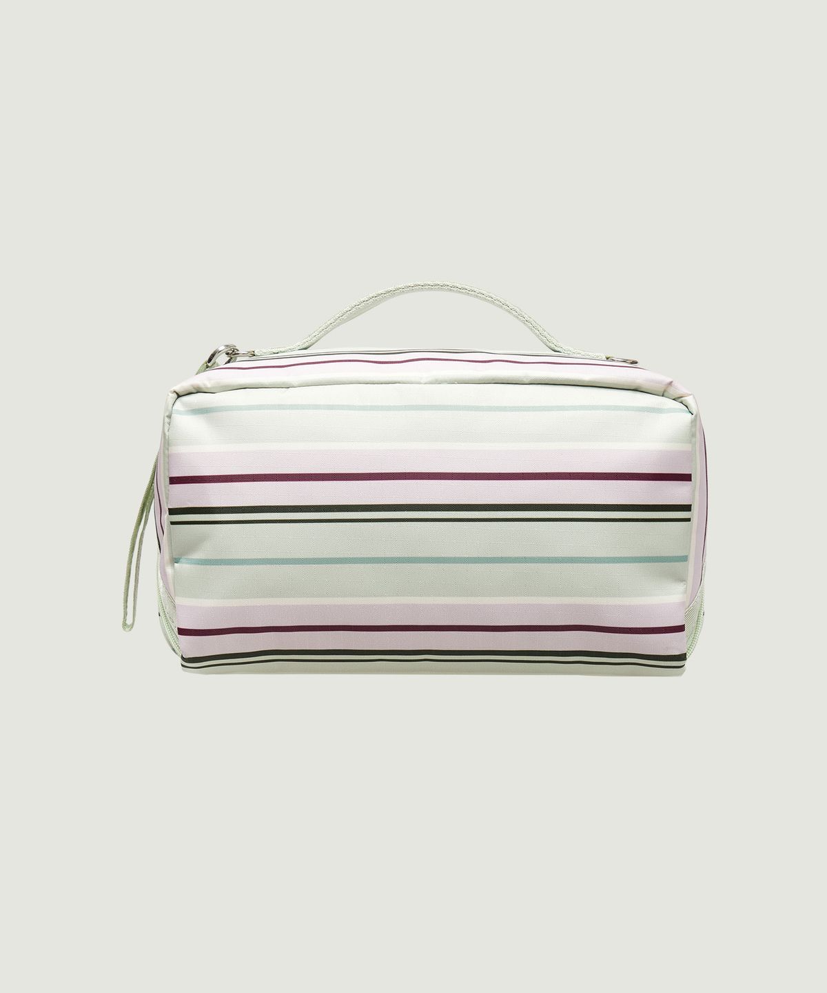 그로브(GROVE) [GROVE X LESPORTSAC] GRVR STRIPE POUCH (MINT)